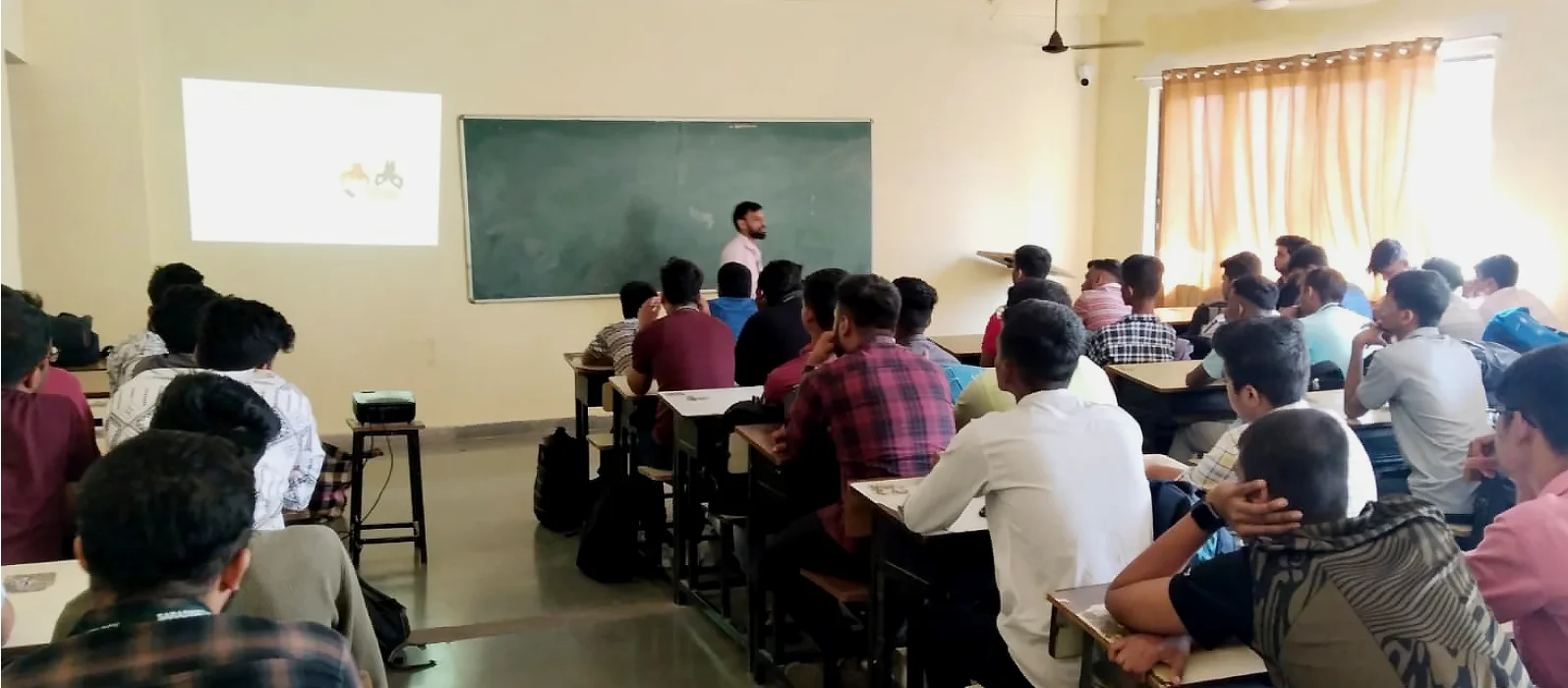 Seminar on Solidworks at Saraswati College