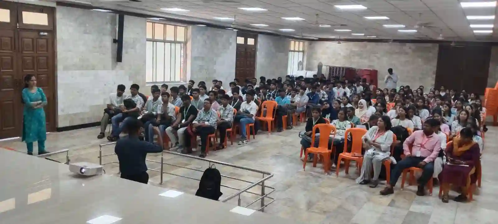 Seminar of Full Stack Development course for RA D.A.V College