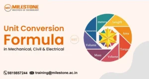Unit Conversion Formula in Mechanical, Civil and Electrical