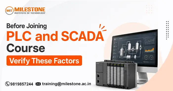 Before Joining PLC and SCADA Course, Verify These Factors