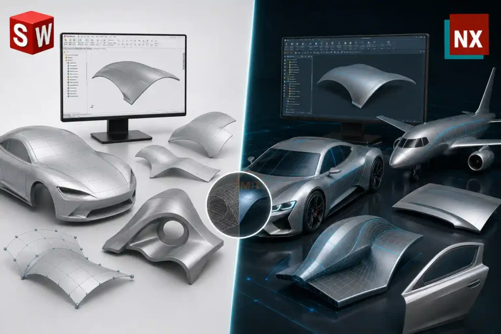 SolidWorks vs NX: Surface Modeling